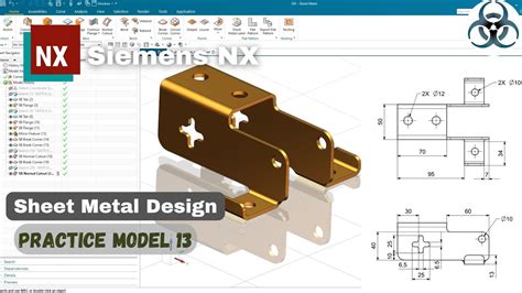 Siemens NX Sheet Metal: Sheet Metal from Solid 